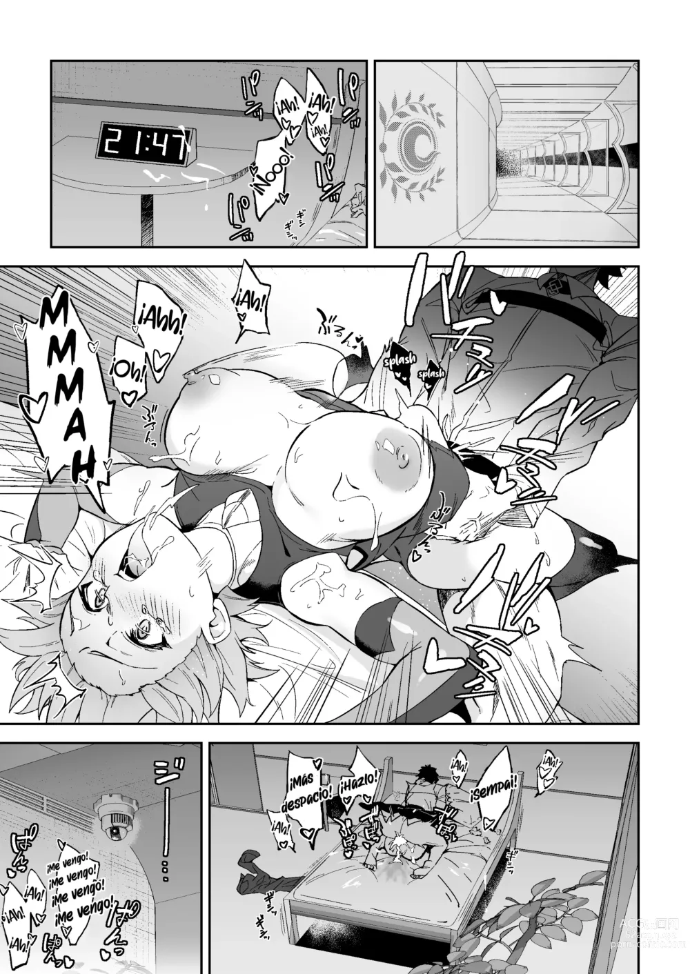 Page 3 of doujinshi Jeanne Alter, Ahogándose en el Placer