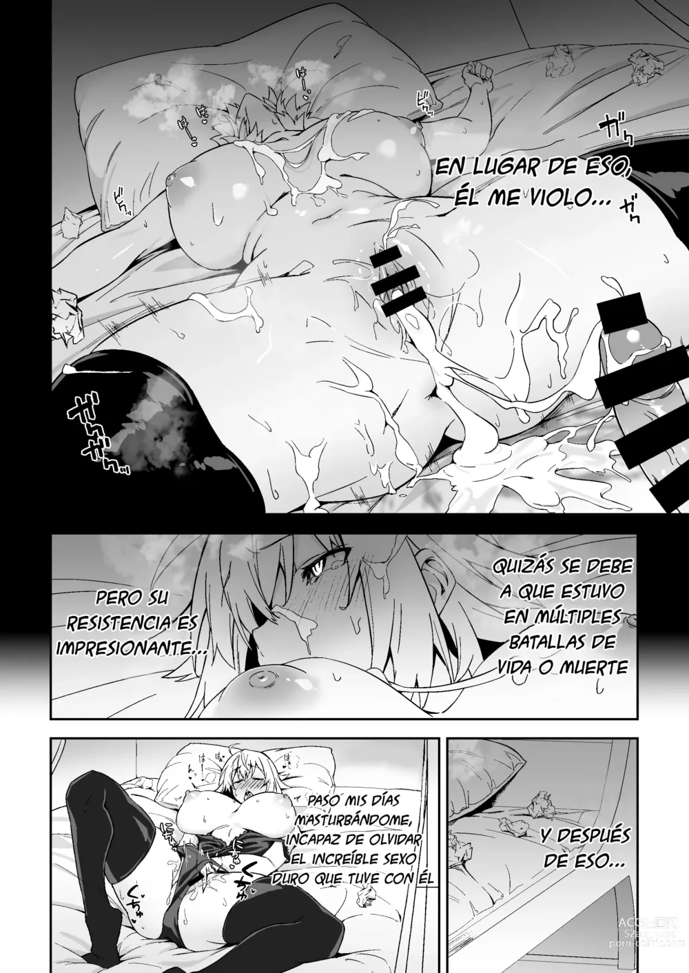 Page 6 of doujinshi Jeanne Alter, Ahogándose en el Placer