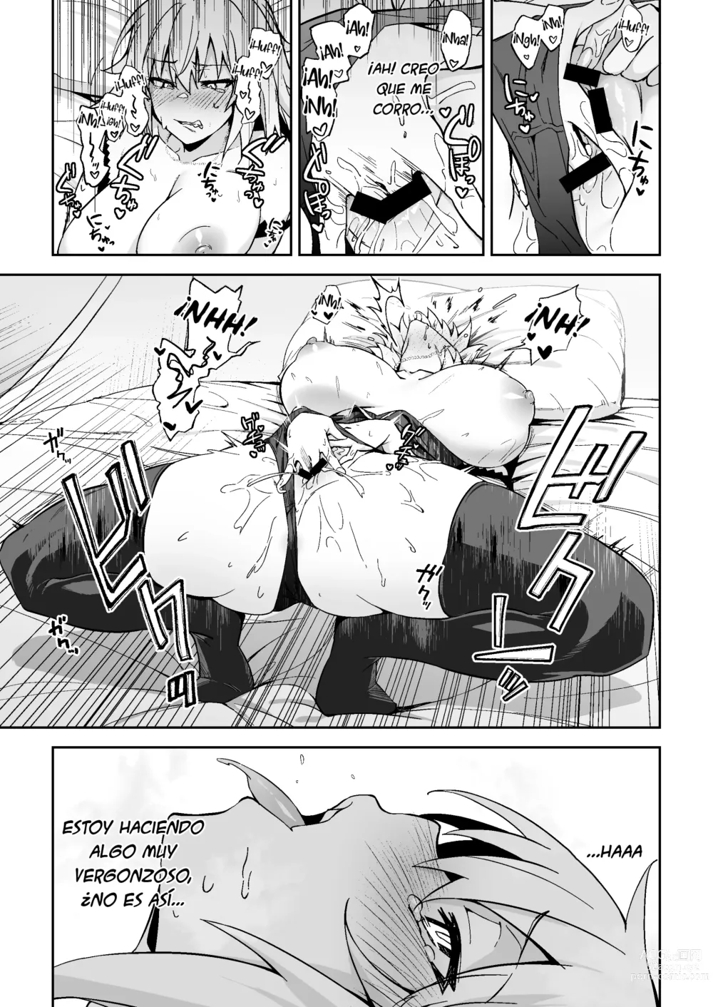 Page 7 of doujinshi Jeanne Alter, Ahogándose en el Placer