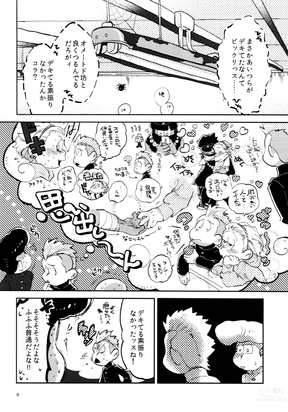 Page 8 of doujinshi Gaman Joutou I Love You