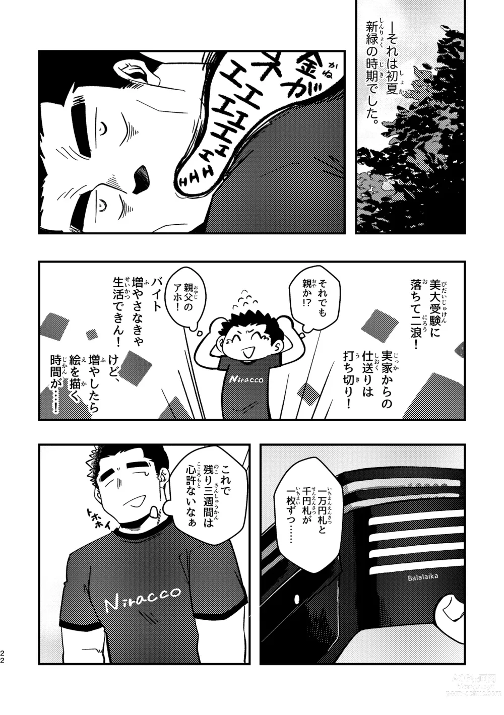 Page 22 of doujinshi Youkoso! Chimi Mouryou Dormitory -Volume 1-