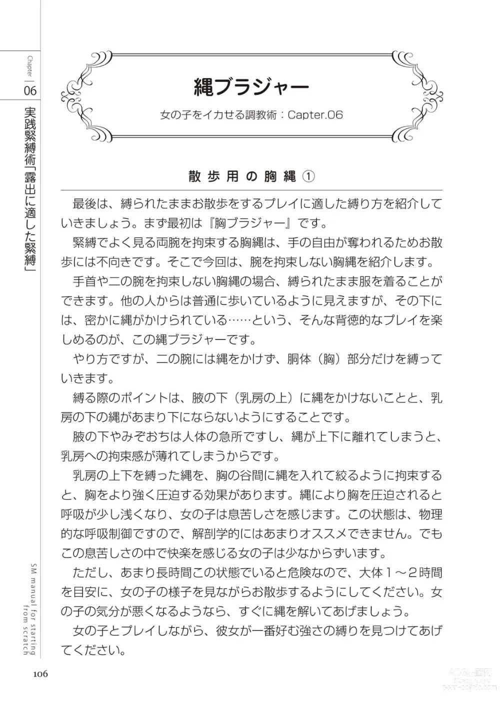 Page 108 of manga Zero kara Hajimeru SM Manual Onnanoko o Ikaseru Choukyoujutsu