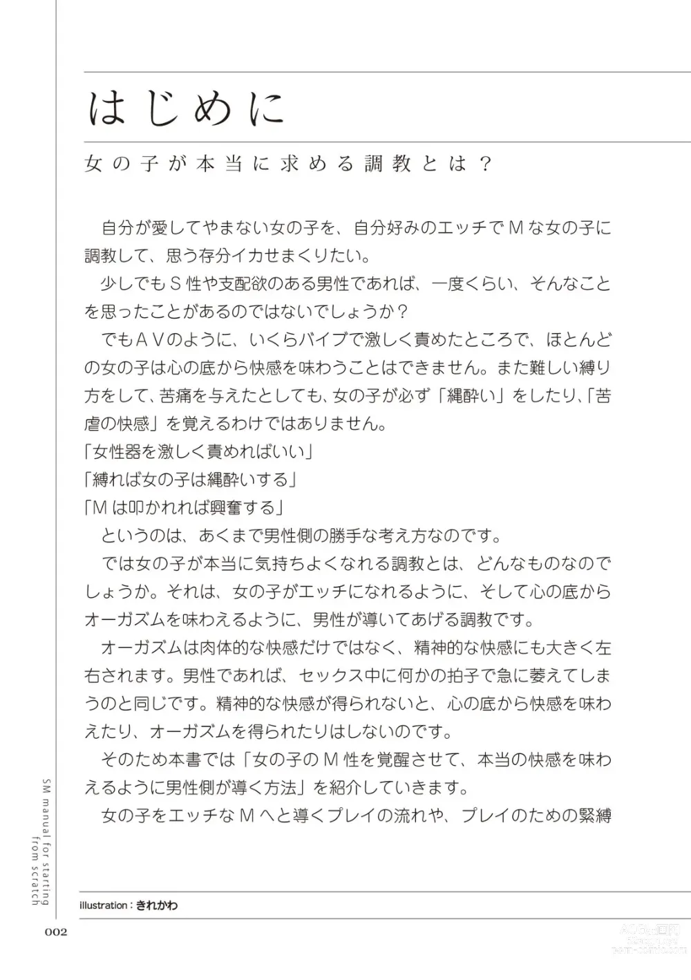 Page 4 of manga Zero kara Hajimeru SM Manual Onnanoko o Ikaseru Choukyoujutsu