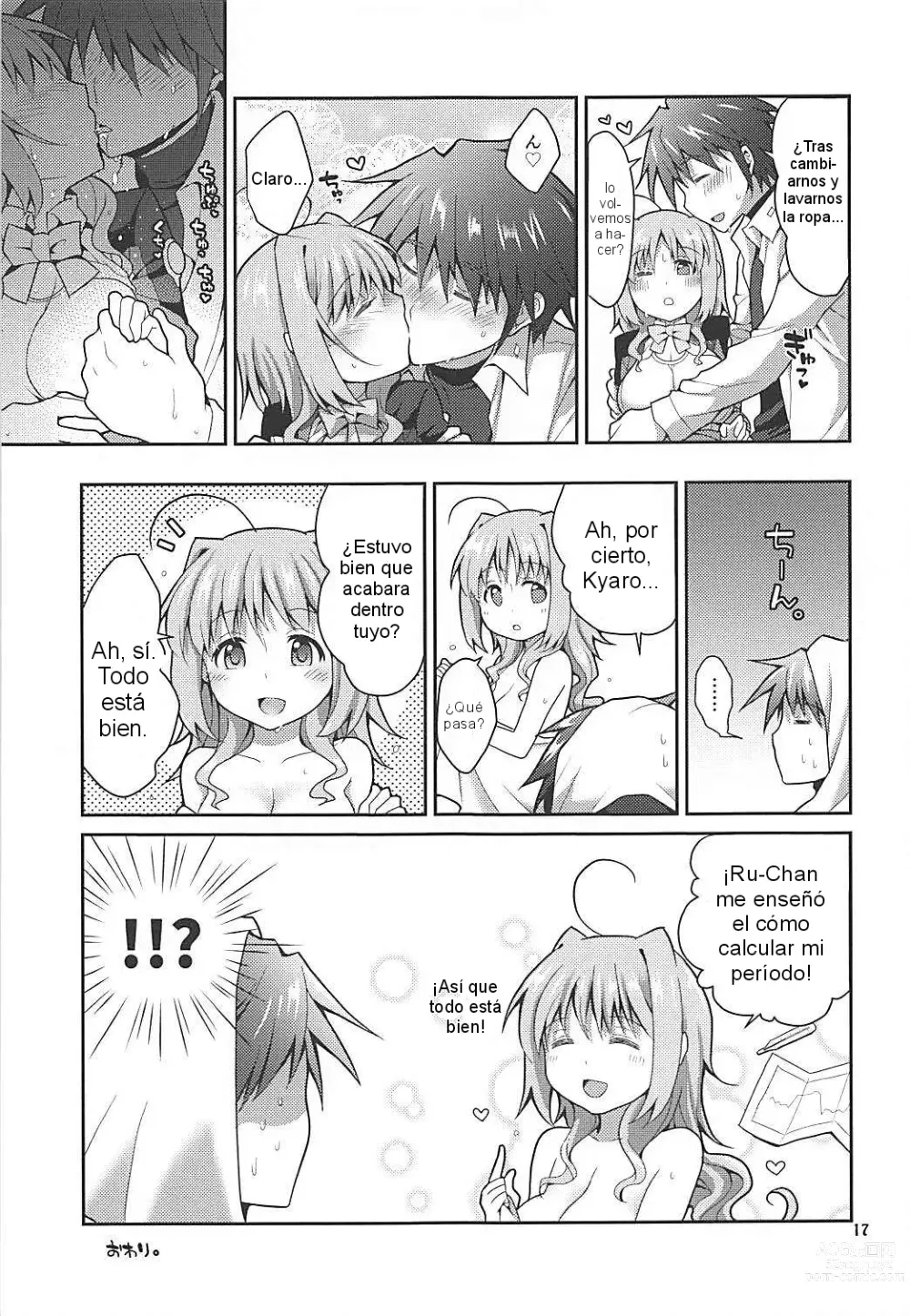 Page 16 of doujinshi Shiroi Amai Yawarakai