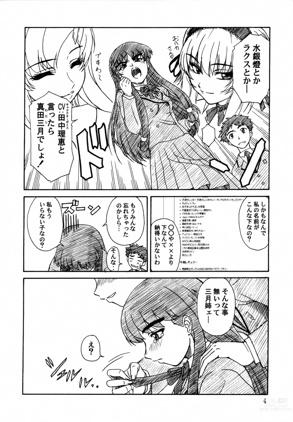 Page 3 of doujinshi Tsuihou Kakugo THE Kaijou Hon CR37
