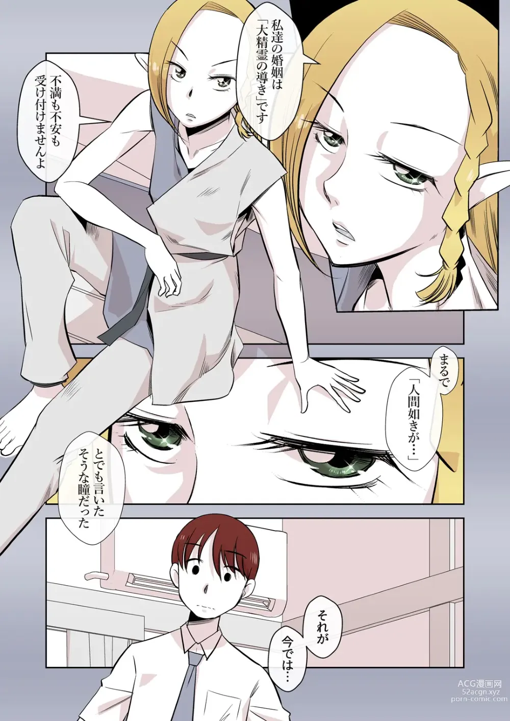 Page 11 of doujinshi My wife is elf 1