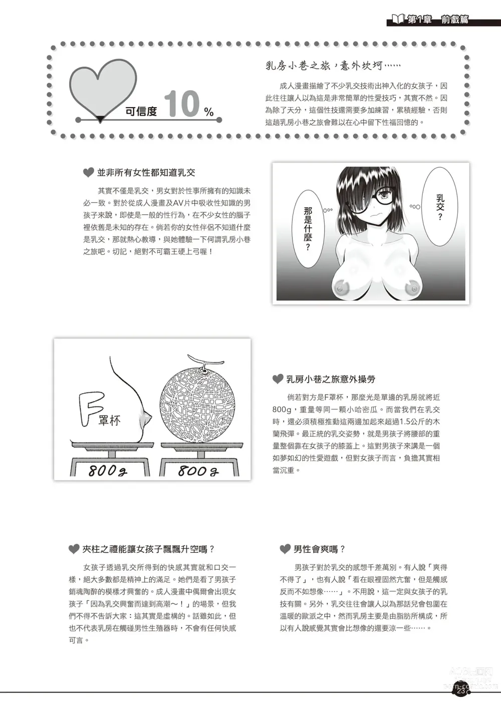 Page 24 of manga 完全實用版 成人漫畫沒告訴你的性愛真相