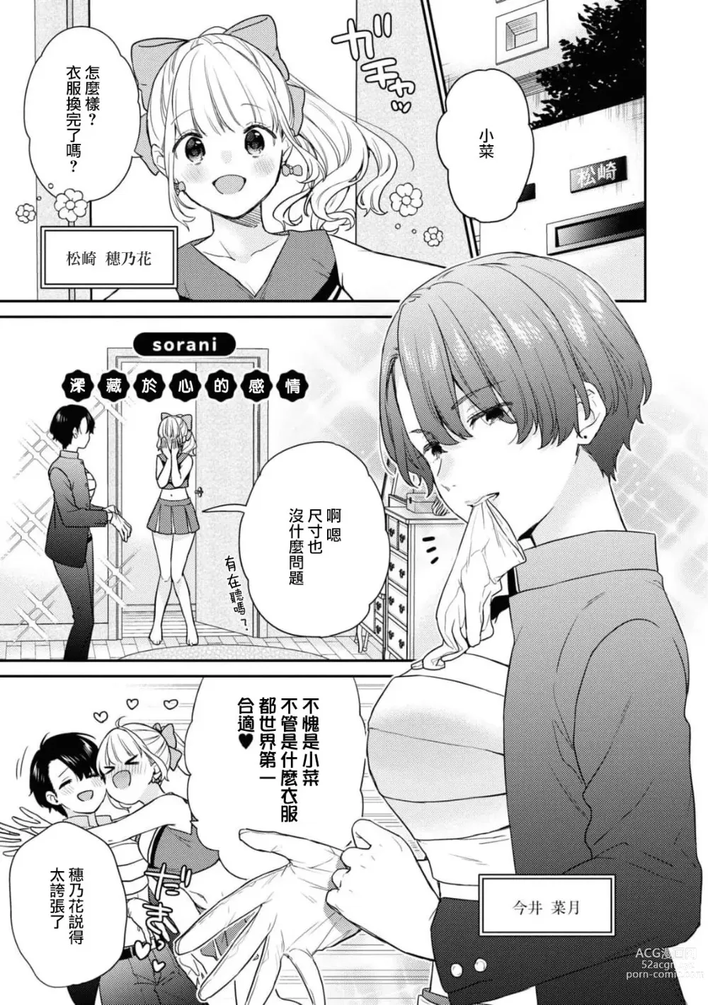 Page 2 of manga 深藏于心的感情