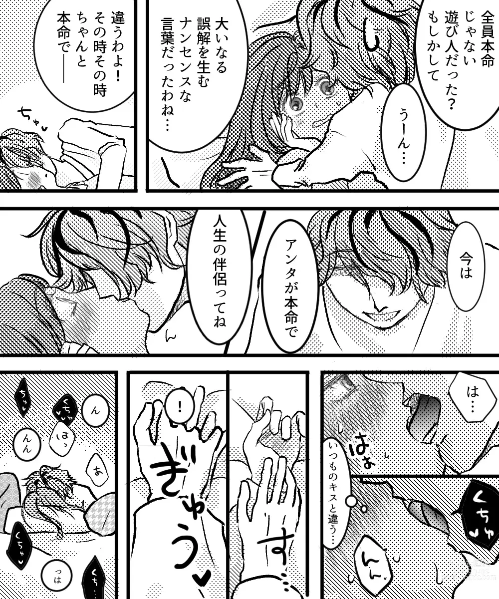 Page 6 of doujinshi Canvas ni wa Kakenai Yoru