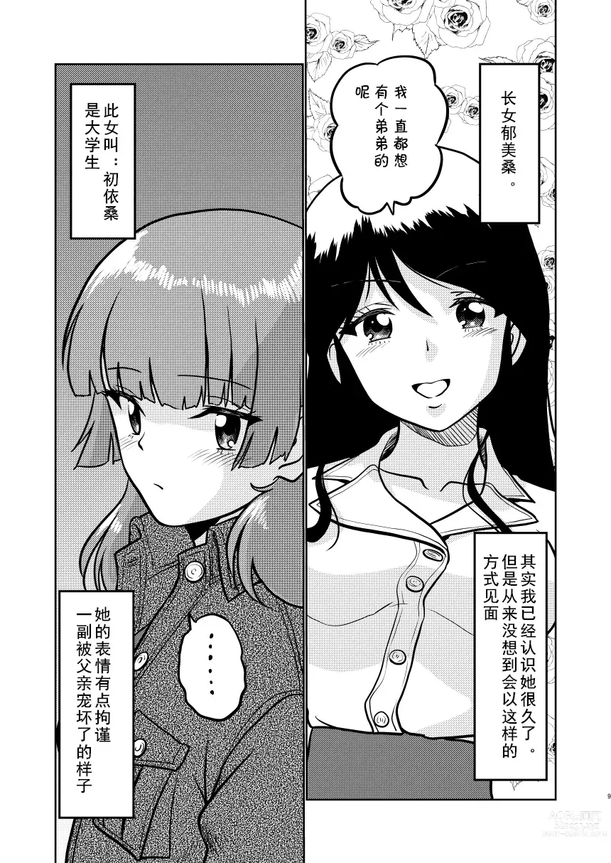 Page 9 of doujinshi Shin Kazoku Ii no? Okaa-san ga Hajimete de...