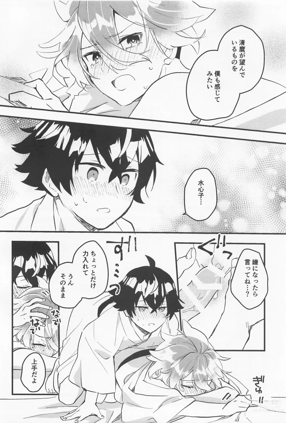 Page 21 of doujinshi Kimochi Ii Toko Oshiete Ageru