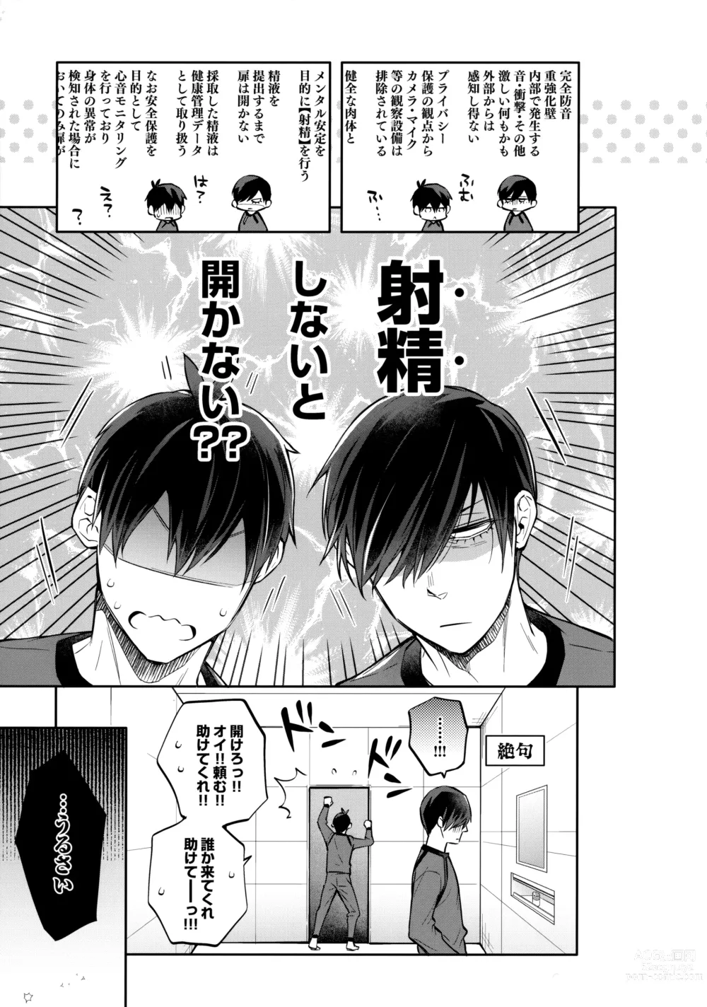 Page 8 of doujinshi Shasei Maintenance!? Ayashii Kusuri!!