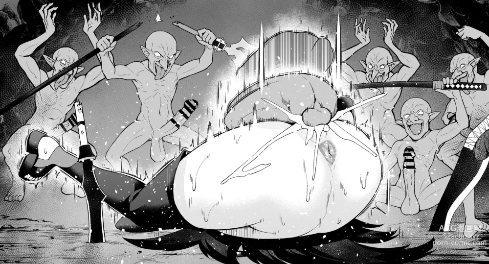 Page 8 of doujinshi Goblin vs Nagao Kagetora