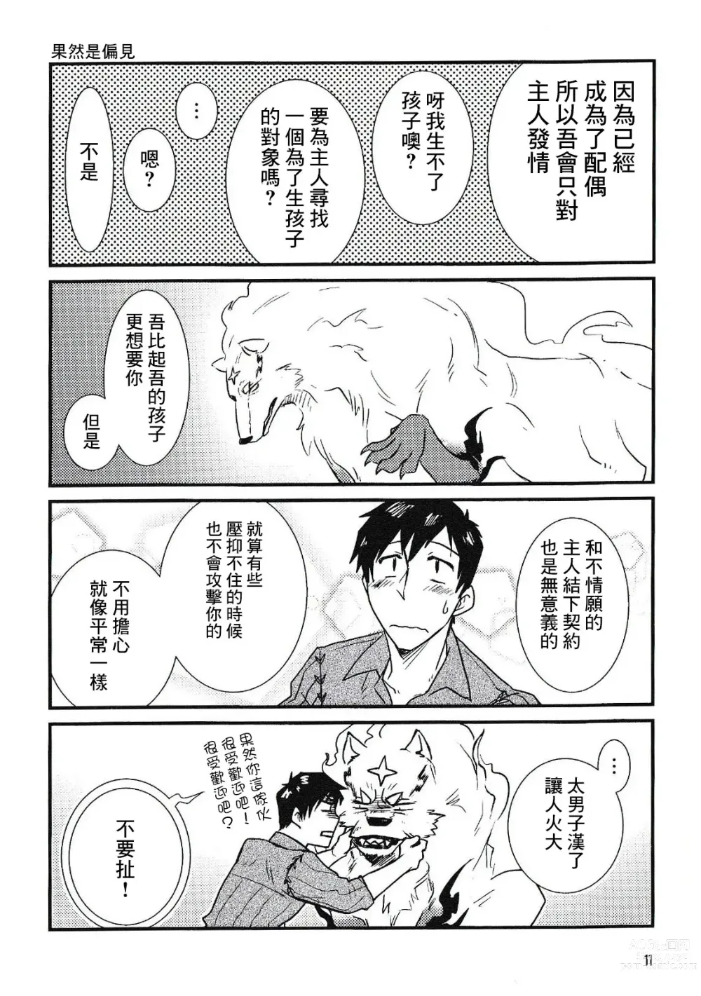 Page 11 of doujinshi NO WONDER!