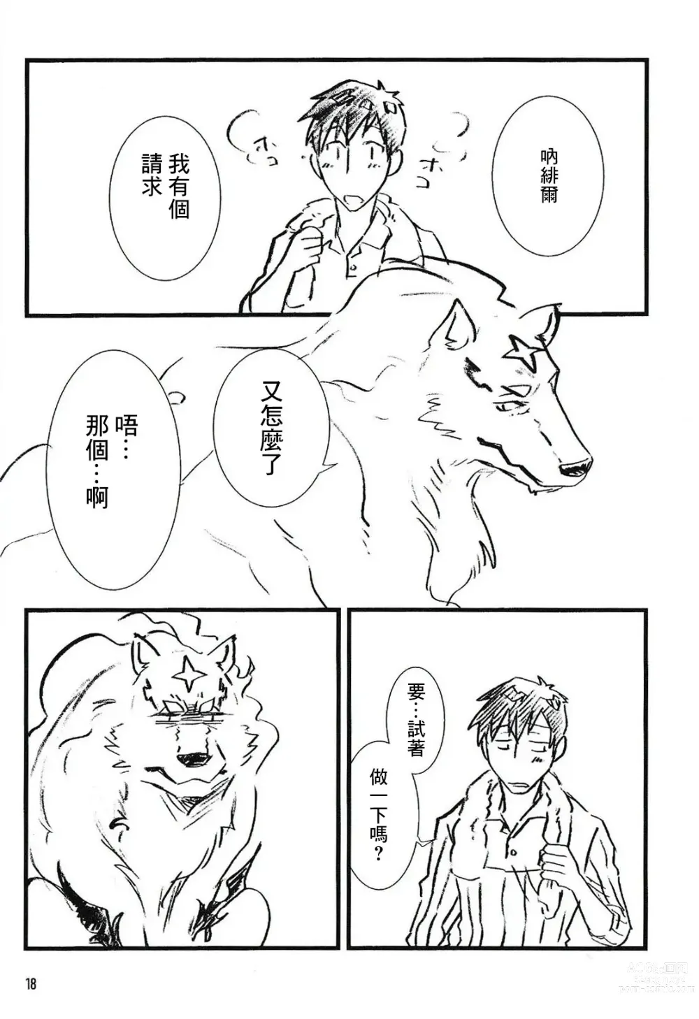 Page 18 of doujinshi NO WONDER!