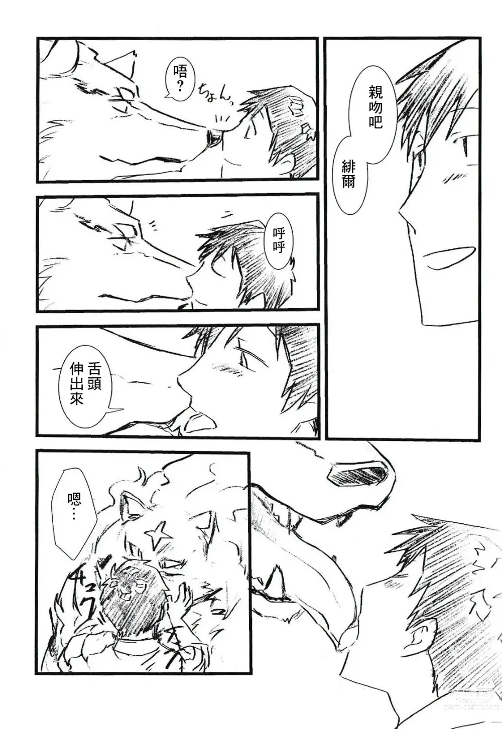 Page 21 of doujinshi NO WONDER!