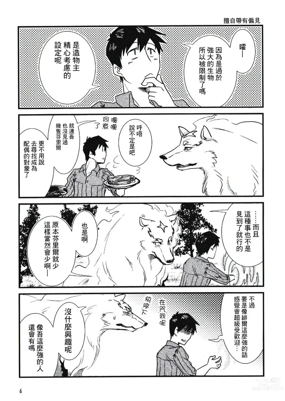 Page 6 of doujinshi NO WONDER!