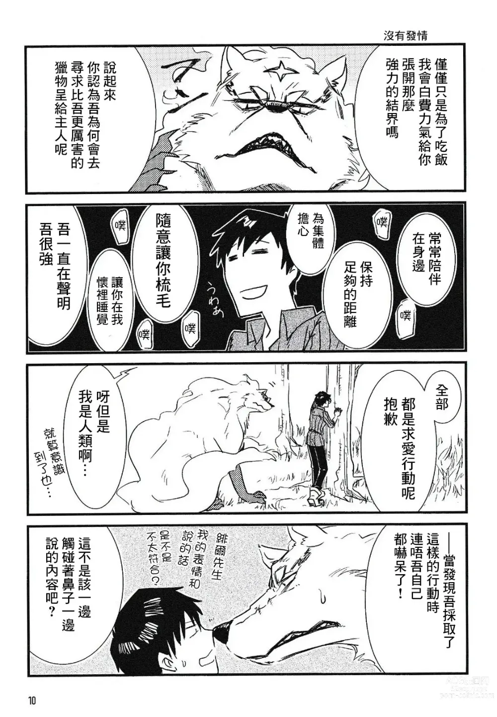 Page 10 of doujinshi NO WONDER!