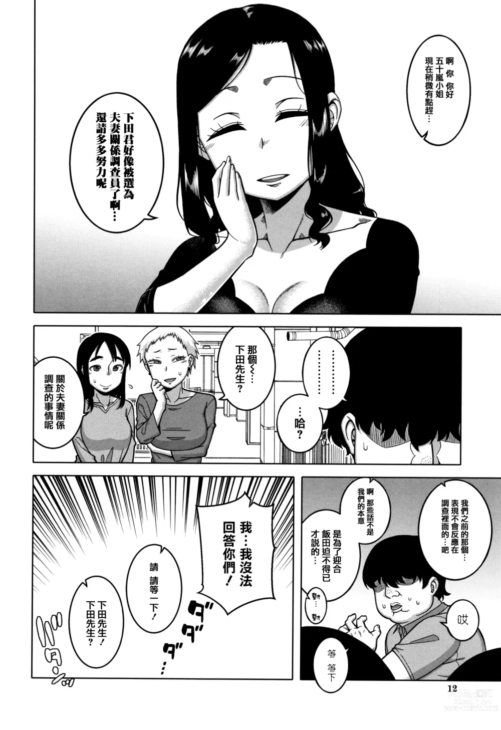 Page 14 of manga 催眠夫婦仲調査