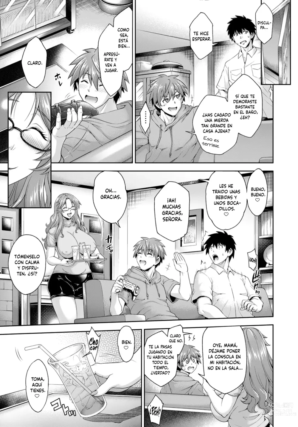 Page 9 of manga La desquiciada obsesión de una madre ~Una zorra hambrienta por el mejor amigo de su hijo~