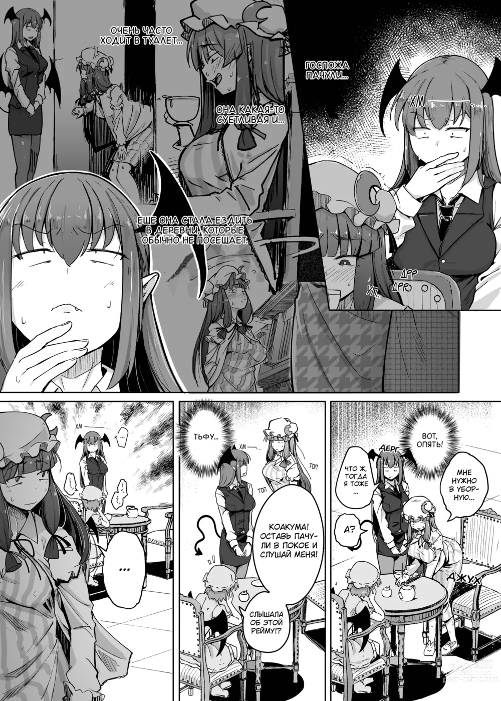 Page 4 of doujinshi Ana to Muttsuri Dosukebe Daitoshokan 5