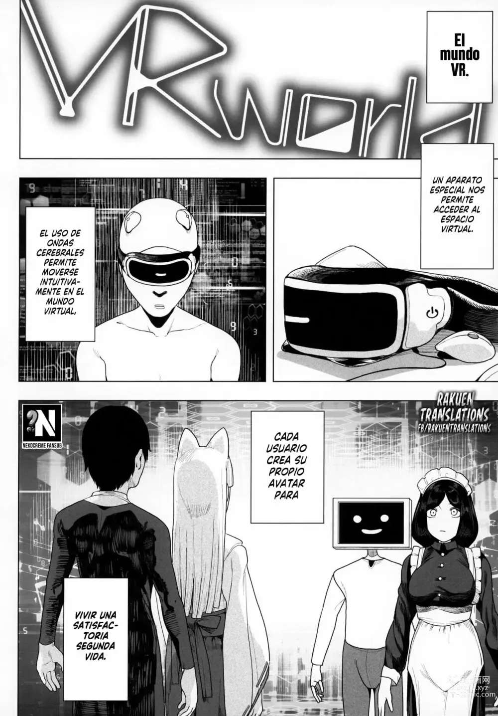 Page 3 of doujinshi Cyberbrain Sex Princess - Una chica que gusta ser follada en realidad virtual