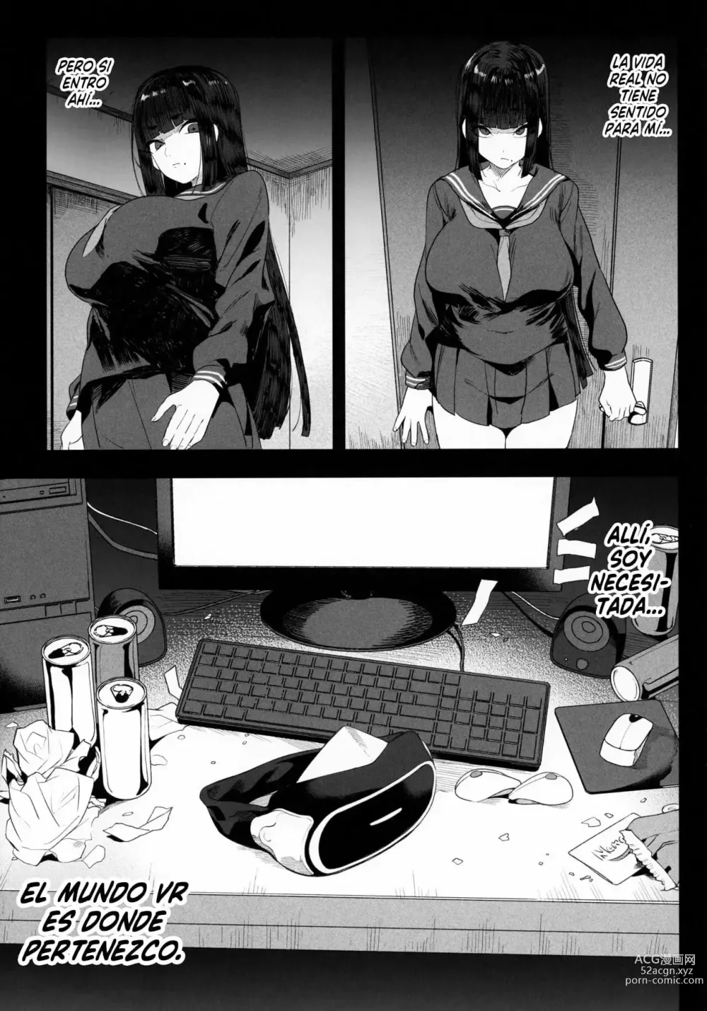 Page 28 of doujinshi Cyberbrain Sex Princess - Una chica que gusta ser follada en realidad virtual