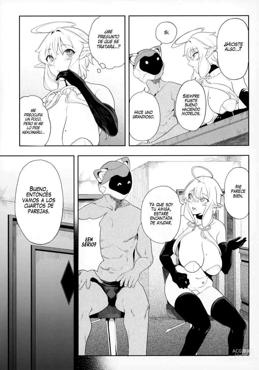 Page 36 of doujinshi Cyberbrain Sex Princess - Una chica que gusta ser follada en realidad virtual