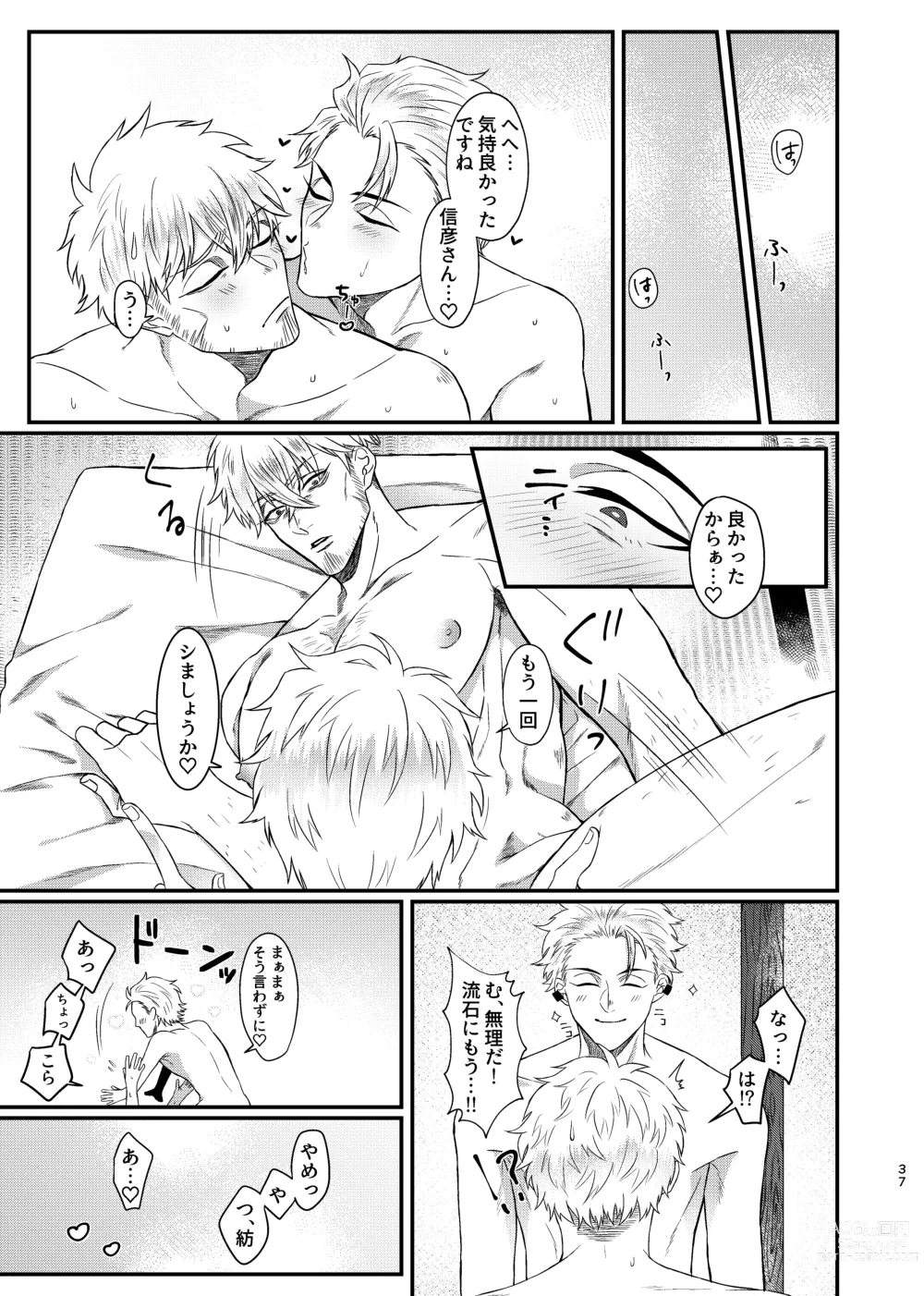 Page 36 of doujinshi Ecchi na Koto dake