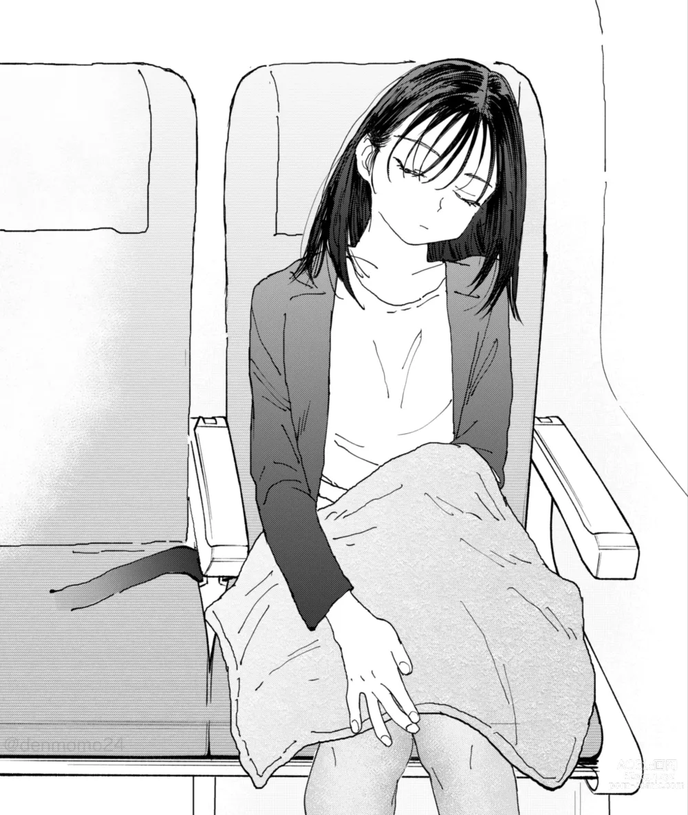 Page 2 of doujinshi 발정난 OL은 비행기 안에서도 성욕을 채우고 싶다