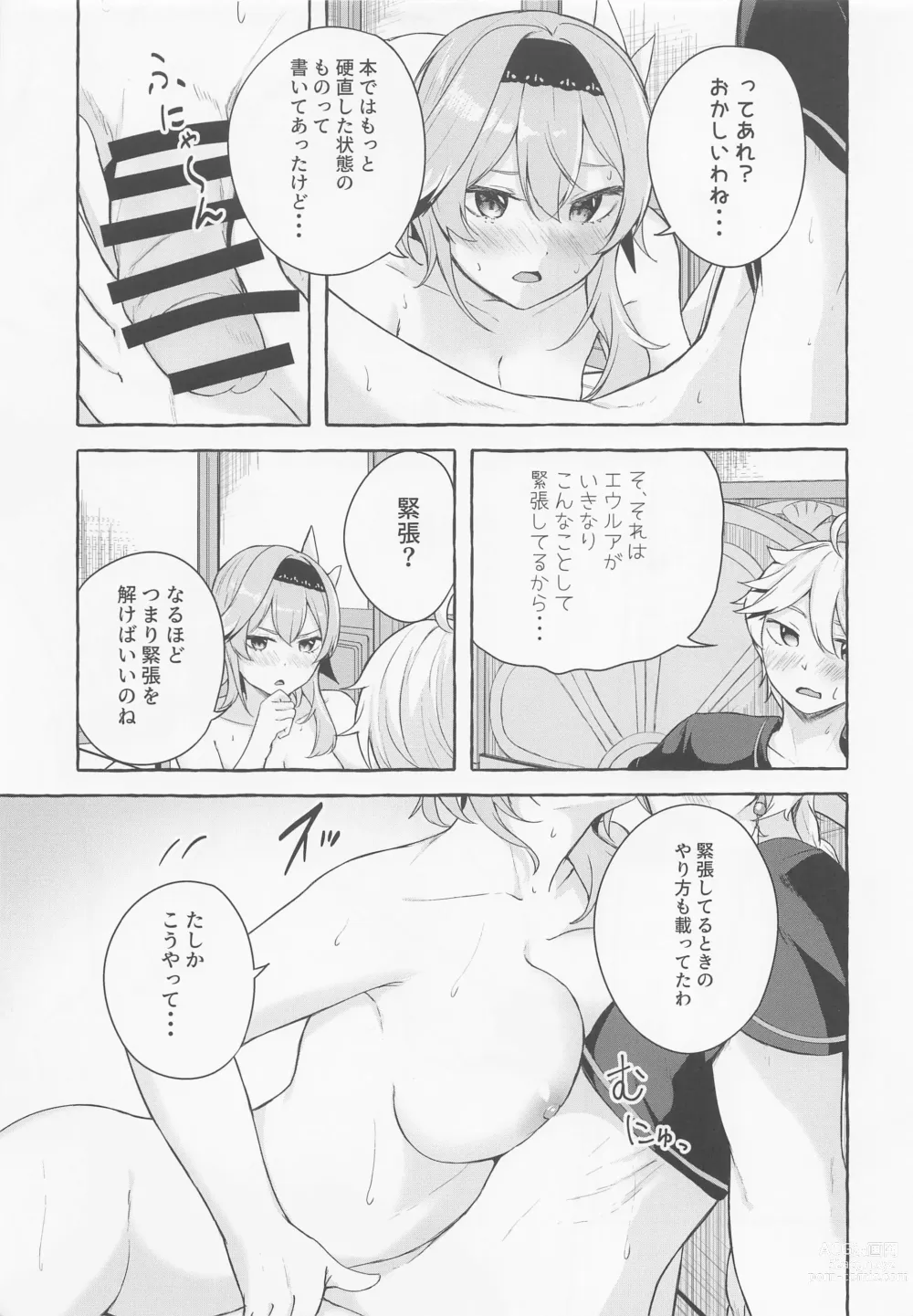 Page 10 of doujinshi Eula no Youkai Hannou
