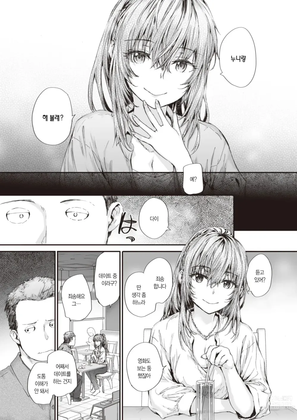 Page 6 of manga 보는 눈이 전부