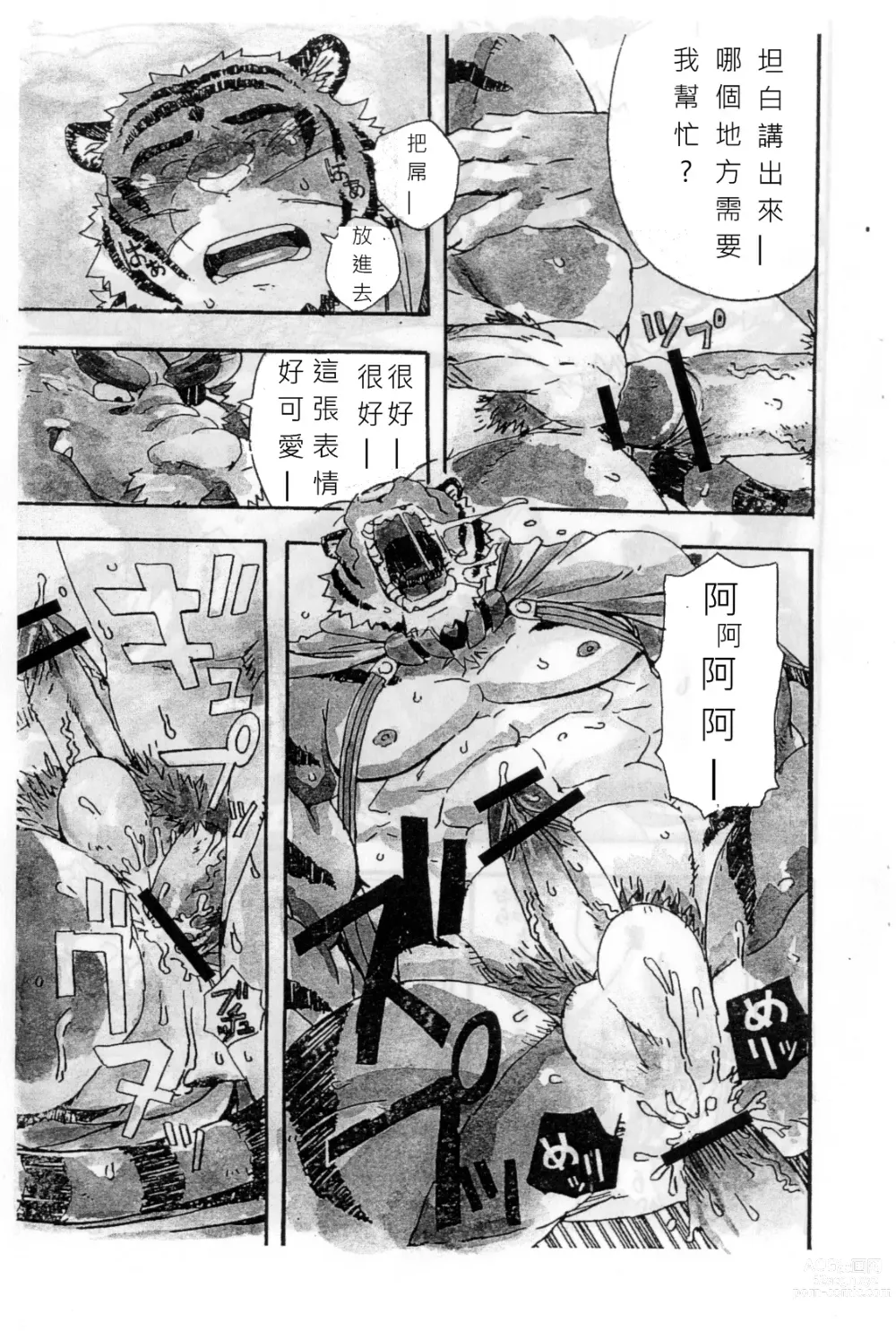 Page 16 of doujinshi Choujuu Gasshin Build Tiger