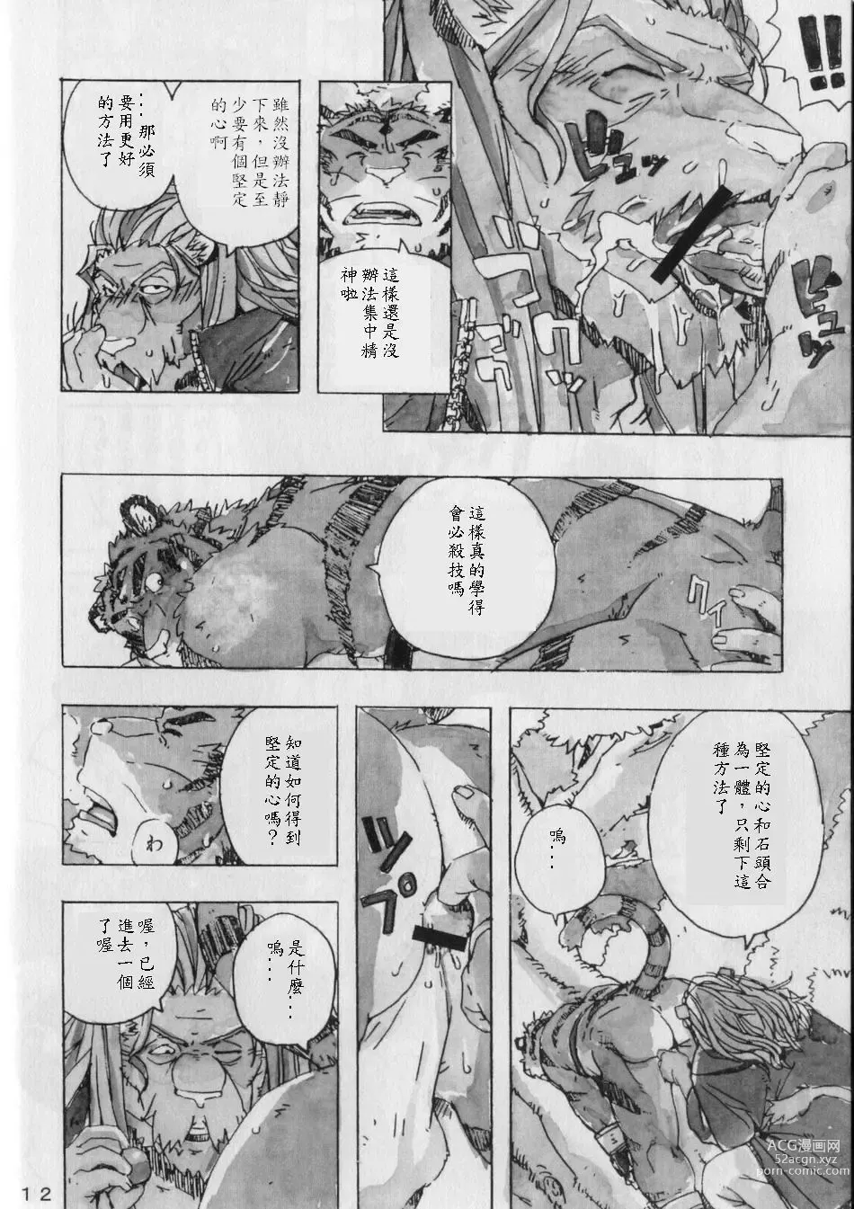 Page 14 of doujinshi Choujuu Gasshin Build Tiger 3