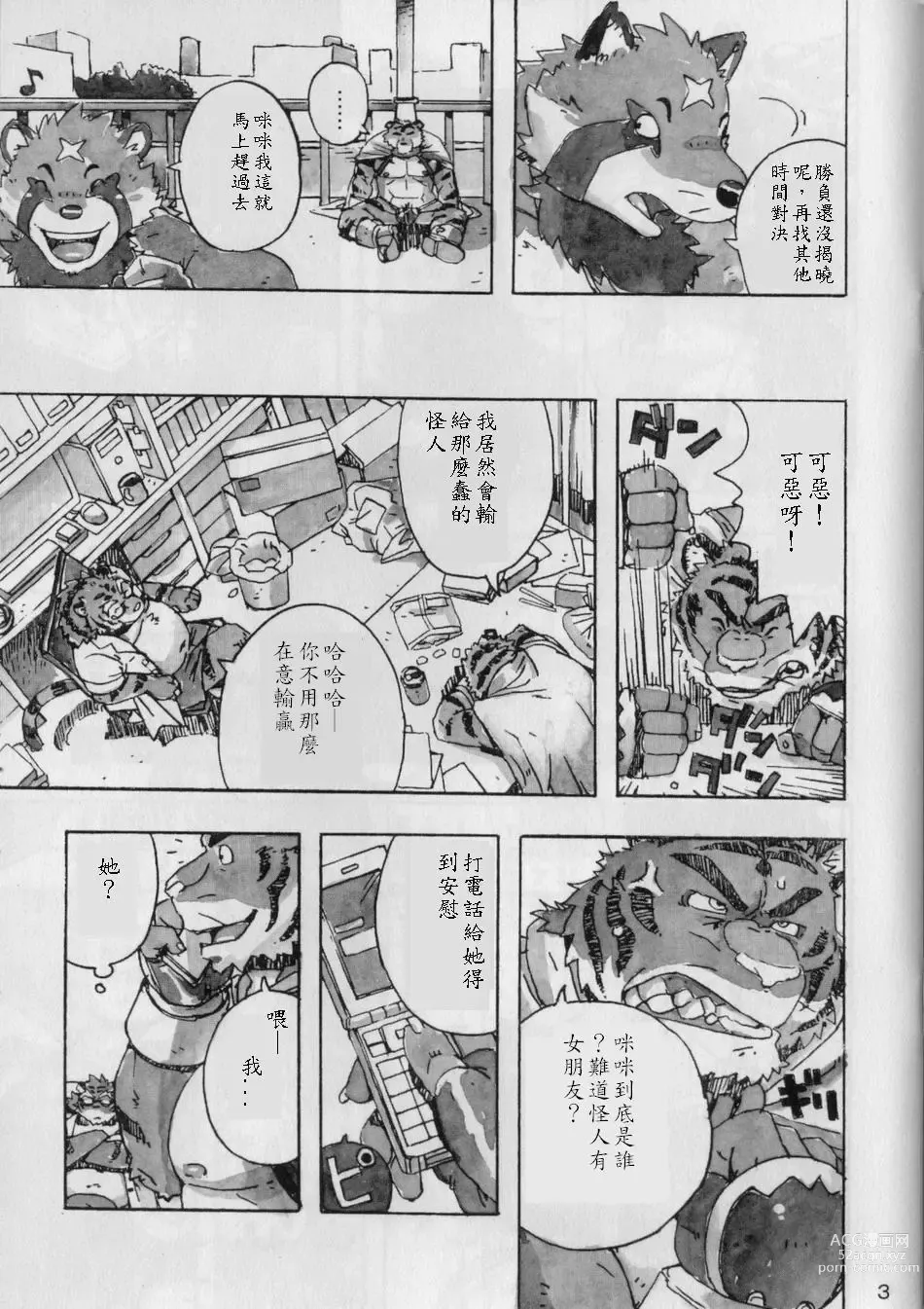 Page 5 of doujinshi Choujuu Gasshin Build Tiger 3