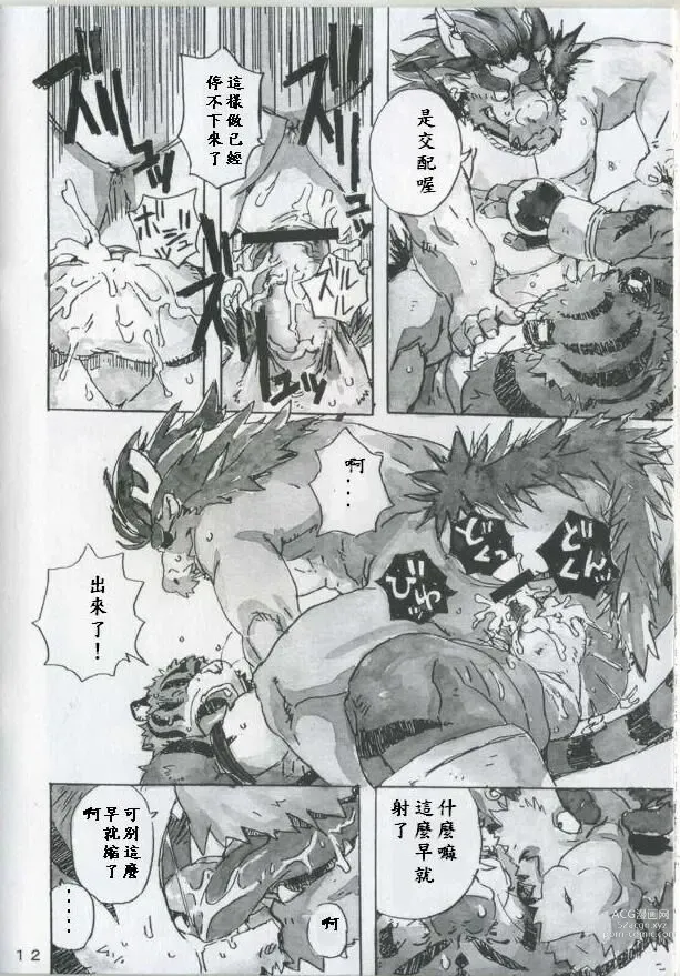 Page 13 of doujinshi Choujuu Gasshin Build Tiger 4