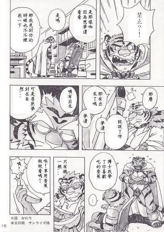 Page 17 of doujinshi Choujuu Gasshin Build Tiger 5