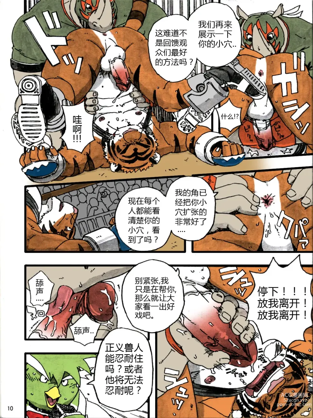 Page 12 of doujinshi Choujuu Gasshin Build Tiger 7