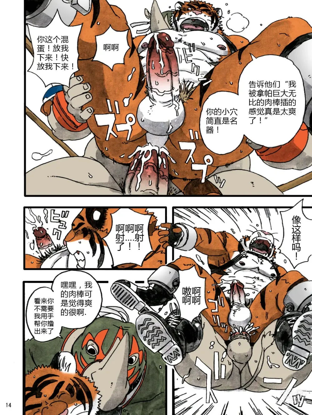 Page 16 of doujinshi Choujuu Gasshin Build Tiger 7