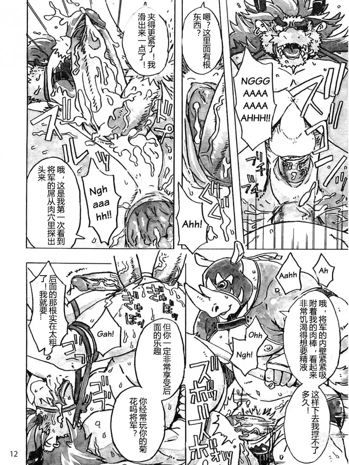 Page 14 of doujinshi Choujuu Gasshin Build Tiger 10