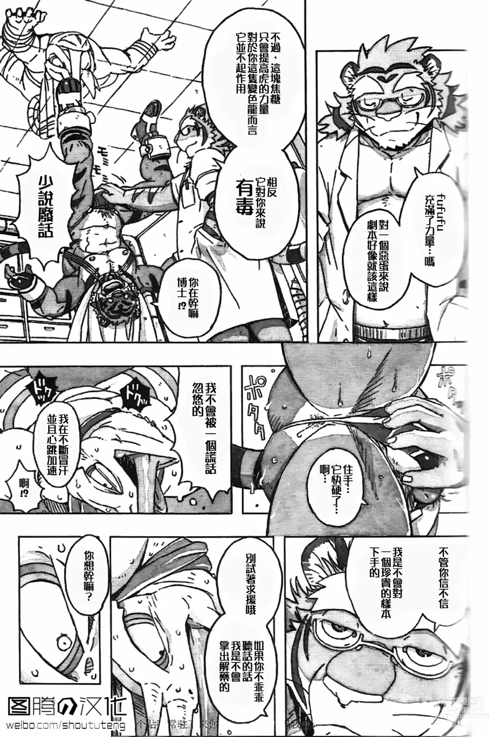 Page 12 of doujinshi Choujuu Gasshin Build Tiger 11