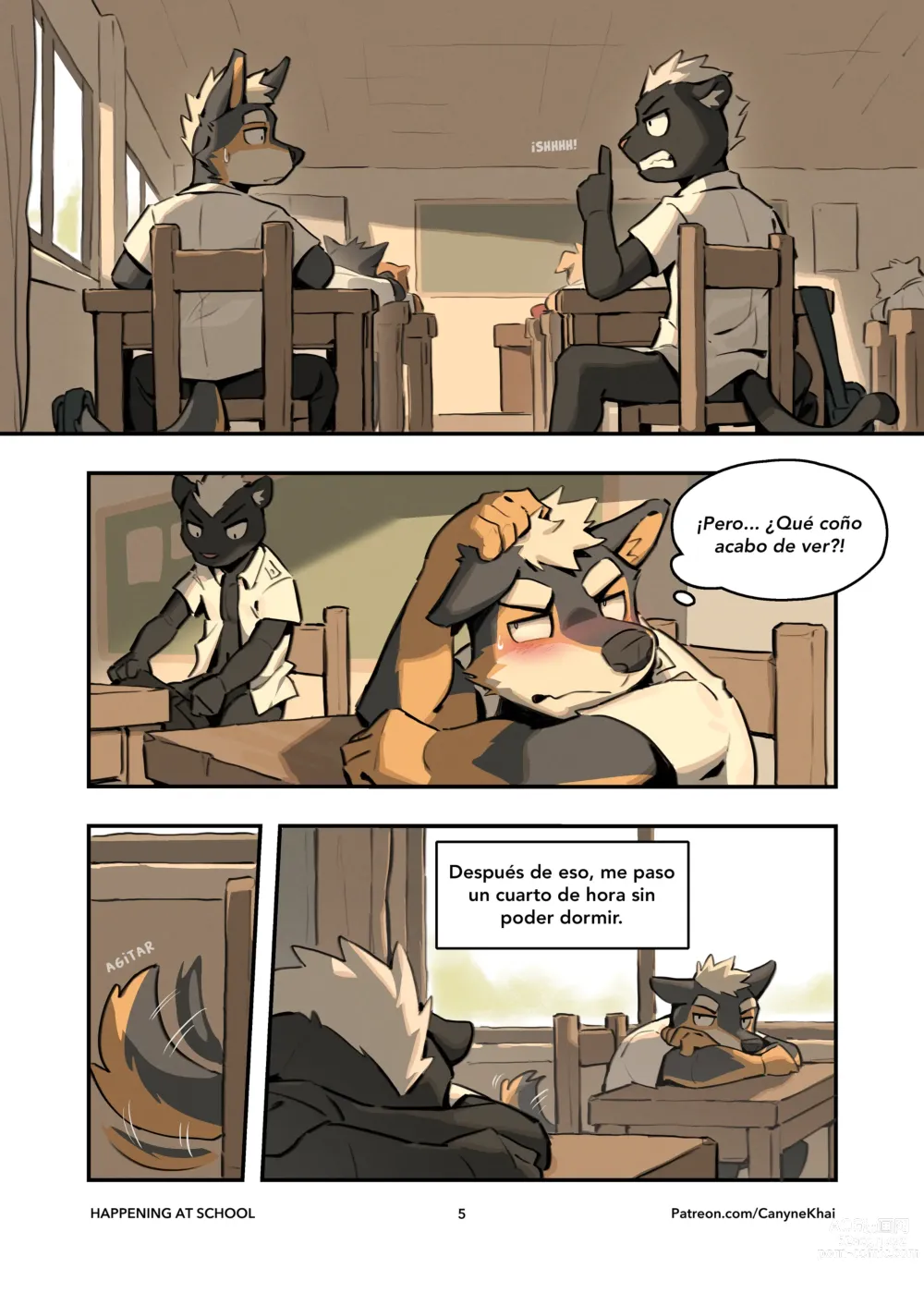 Page 6 of doujinshi Happening At School