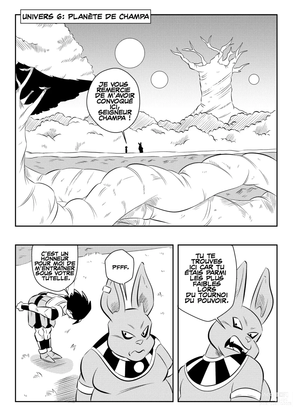 Page 2 of doujinshi Heavenly Training