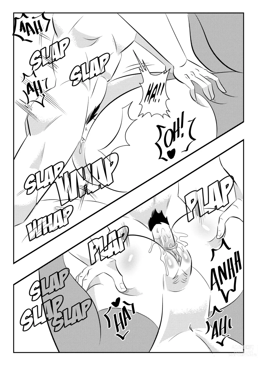 Page 35 of doujinshi Heavenly Training