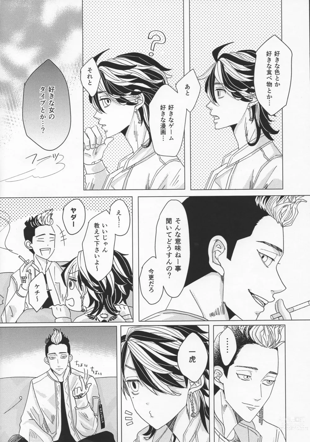 Page 3 of doujinshi Oboreru Tora wa Izon Suru