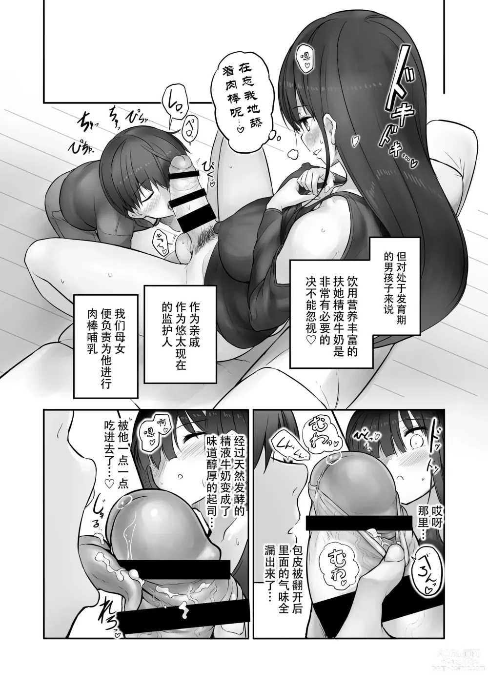 Page 10 of doujinshi 雪江姑妈和我的秘♡密尿道奸