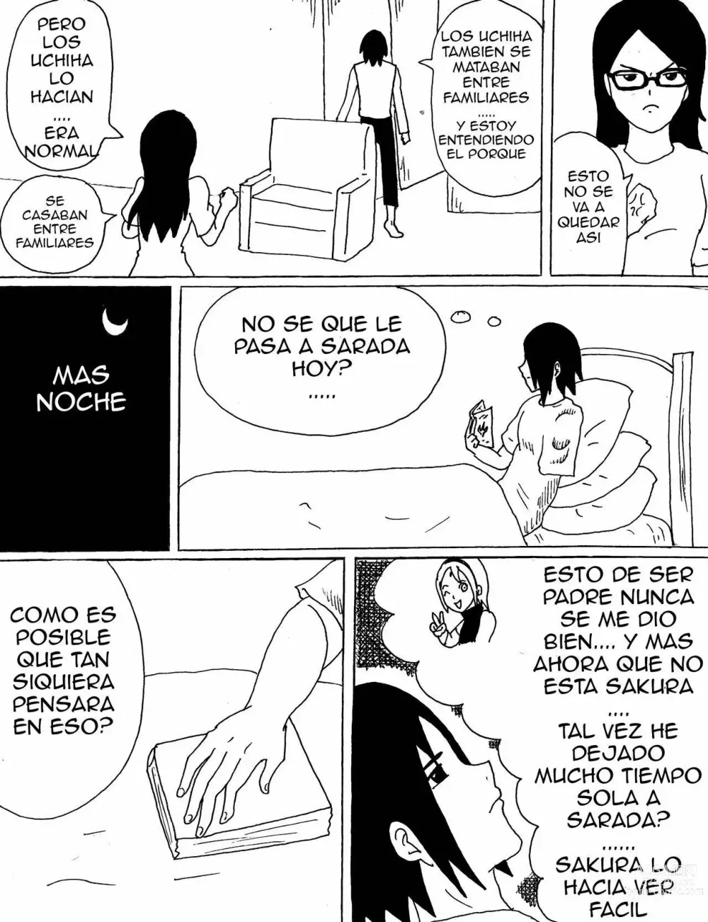 Page 12 of doujinshi Incesto Entre Sadara Y Sasuke