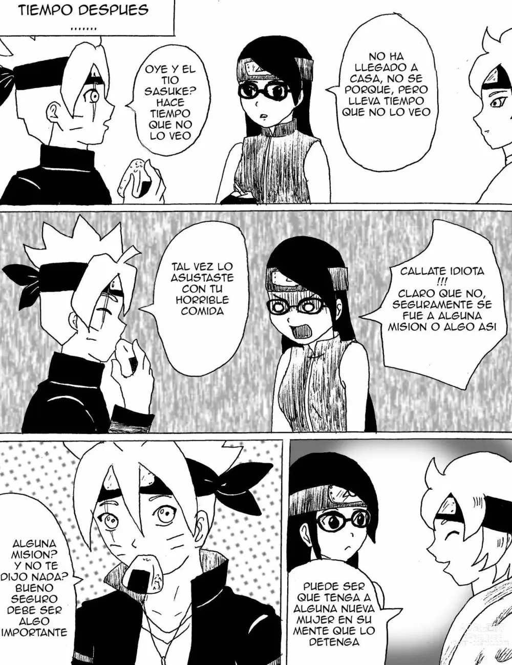 Page 32 of doujinshi Incesto Entre Sadara Y Sasuke