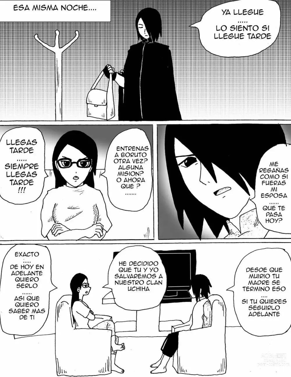 Page 10 of doujinshi Incesto Entre Sadara Y Sasuke
