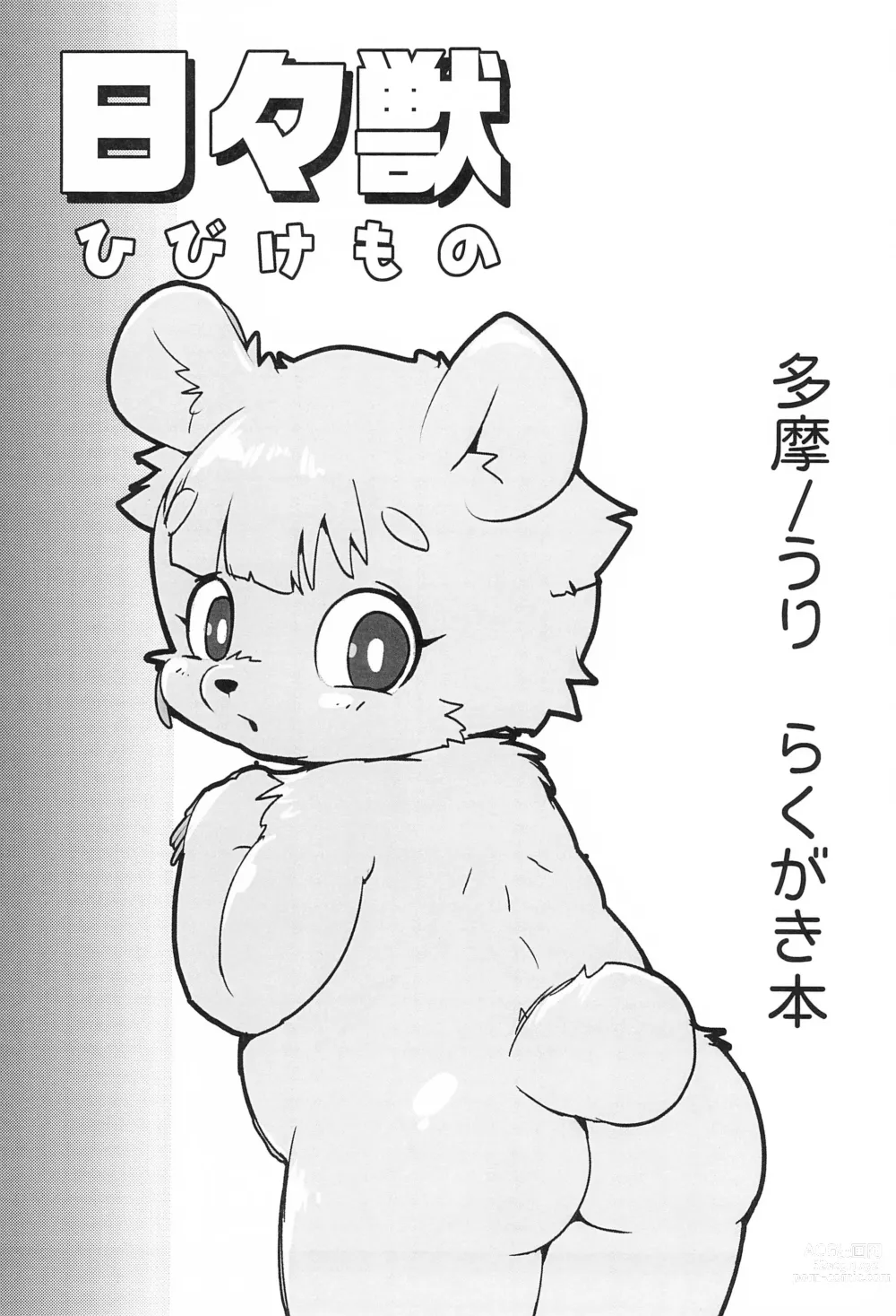 Page 3 of doujinshi Hibi Kemono